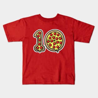 Pizza 10 (clean version) Kids T-Shirt